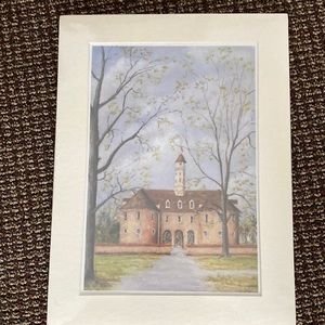 The Capitol Williamsburg, VA Print